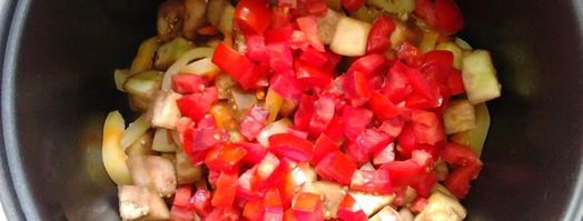 баклажаны тушеные в мультиварке. Шаг 11