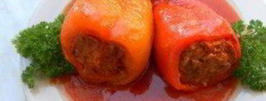 фаршированный перец с фаршем и рисом. Шаг 12