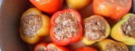 фаршированный перец с фаршем и рисом. Шаг 10