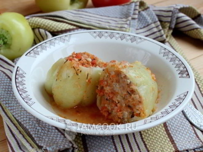 Рецепт фаршированного перца в мультиварке