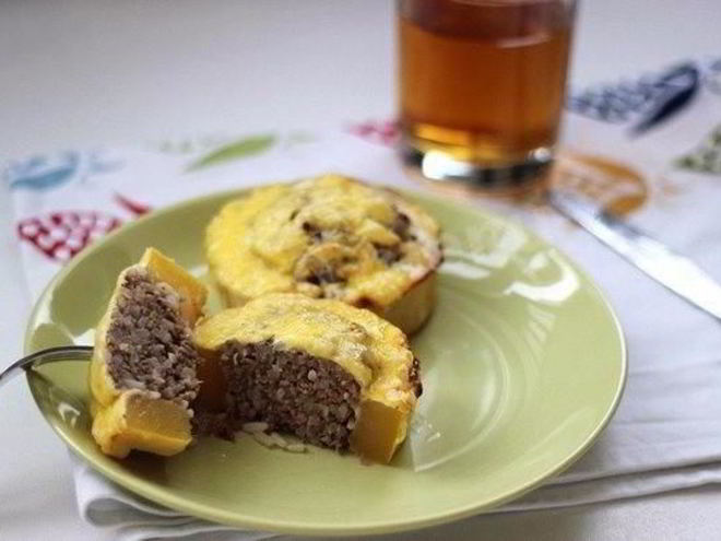 Рецепт фаршированных кабачков с фаршем и рисом