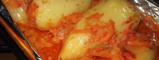 фаршированные перцы, запеченные. Шаг 10