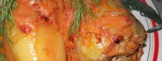 фаршированные перцы, запеченные. Шаг 11