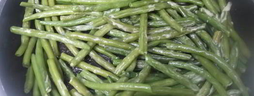 фасоль спаржевая, стручковая панированная. Шаг 5