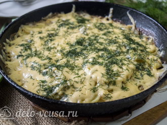 Рецепт гратен из картофеля