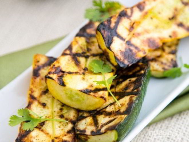Рецепт кабачков на мангале