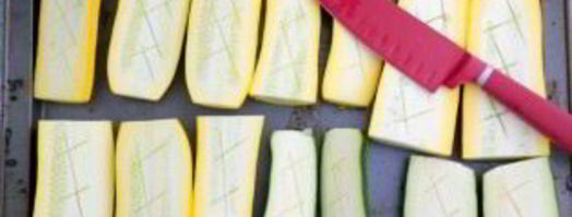 кабачки на мангале. Шаг 4