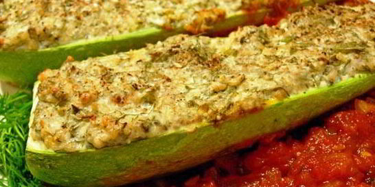 Кабачки по-римски