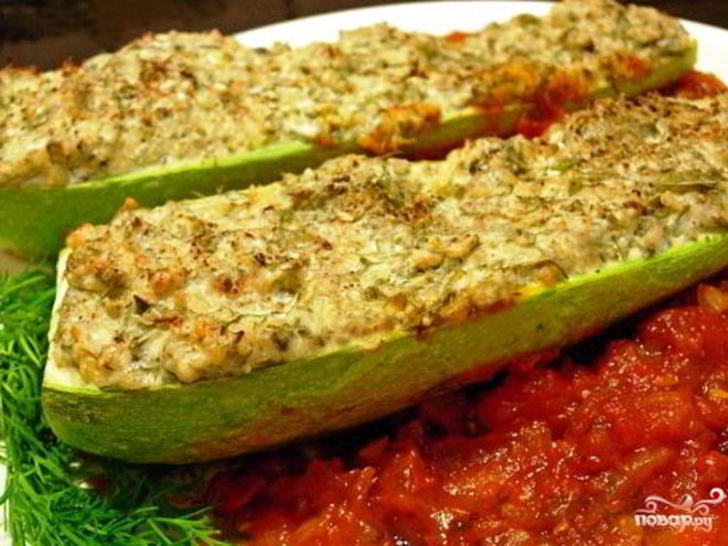 Рецепт кабачков по-римски