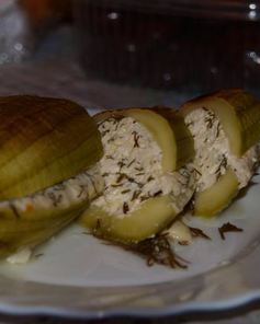 Кабачки с творогом