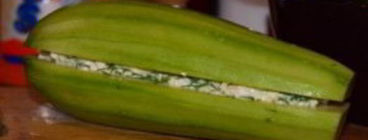 кабачки с творогом. Шаг 7