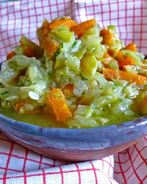 Кабачки тушеные с морковью и луком