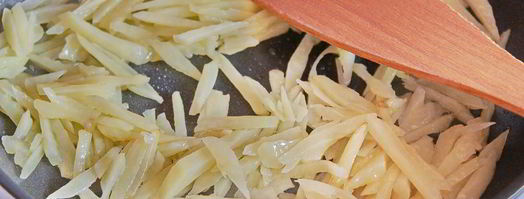 картофель, фаршированный грибами. Шаг 3