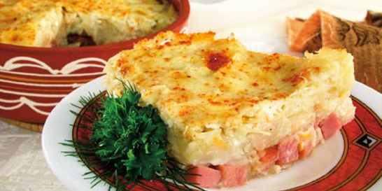 Картофель с квашеной капустой