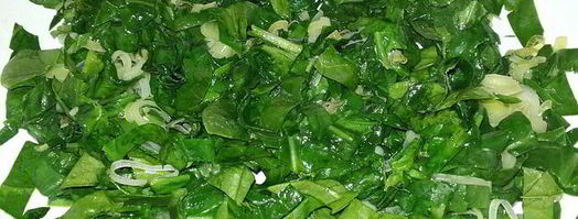 картофель, запеченный с моцареллой и шпинатом. Шаг 3