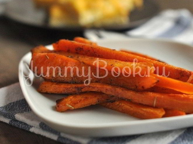 Рецепт моркови запеченной со специями