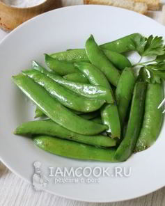 Обжаренный стручковый горох