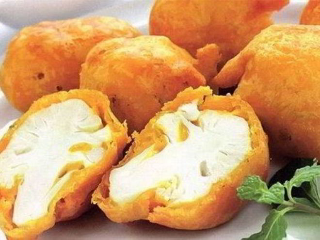 Рецепт очень вкусной цветной капусты в кляре