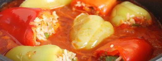 перец, фаршированный рисом и овощами. Шаг 7