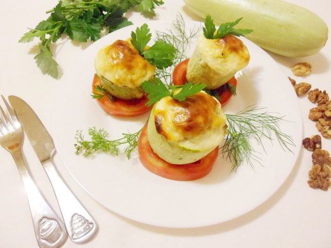 Рецепт пряных кабачков