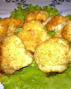 Цветная капуста в панировочных сухарях