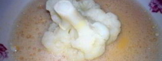 цветная капуста в панировочных сухарях. Шаг 4