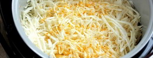 тушеная капуста с курицей в мультиварке. Шаг 9