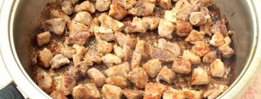 тушеная капуста с мясом. Шаг 4