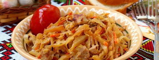 тушеная капуста с мясом. Шаг 7