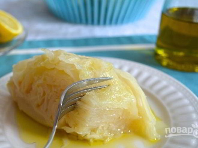 Рецепт вареной капусты