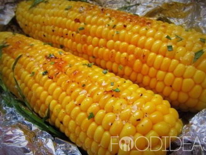 Рецепт запеченной кукурузы в духовке