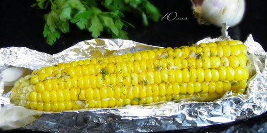 Запеченная кукуруза