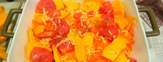 запеченная тыква с сыром. Шаг 7