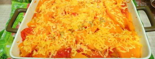 запеченная тыква с сыром. Шаг 9