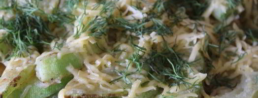 жареные кабачки с сыром и зеленью. Шаг 6