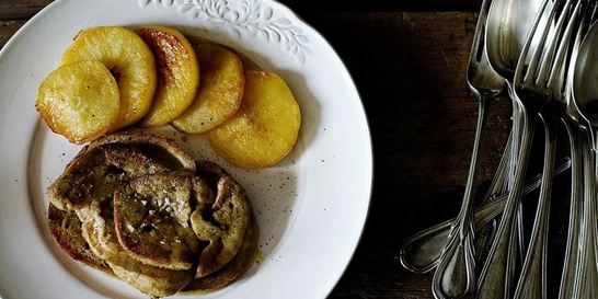 Фуагра жареная