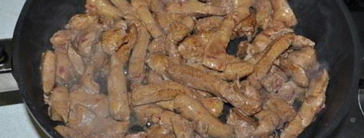 говяжья печень стир-фрай. Шаг 4