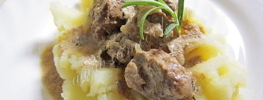 говяжья печень тушеная в мультиварке. Шаг 11