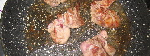 конверты с куриной грудкой, печенью и беконом. Шаг 4