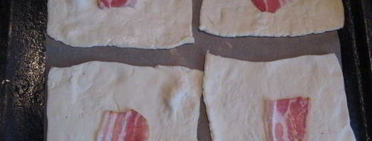 конверты с куриной грудкой, печенью и беконом. Шаг 9