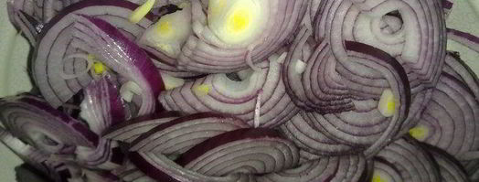 куриная печень с луком бальзамико. Шаг 4