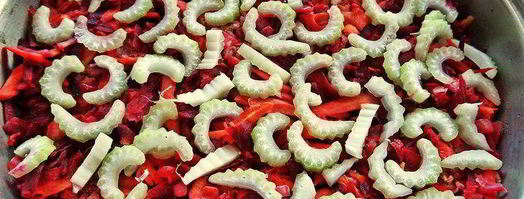 куриная печень с овощами и гречкой. Шаг 18