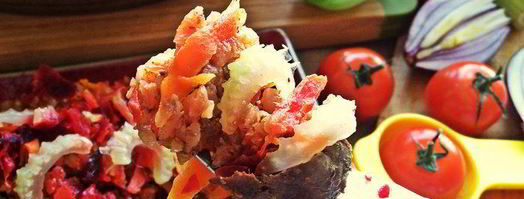 куриная печень с овощами и гречкой. Шаг 22