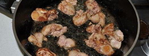 куриная печень терияки. Шаг 5