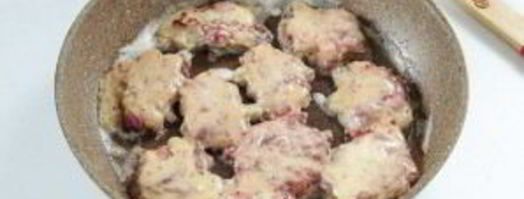 куриная печень в сметанно-чесночном кляре. Шаг 7