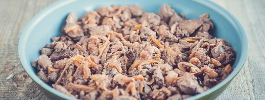 куриная печенка с яблоками. Шаг 8