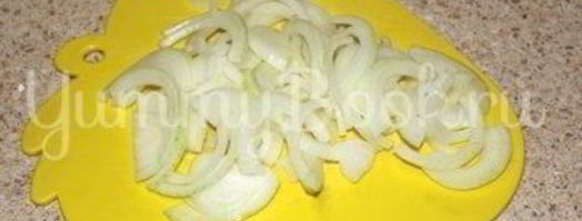 нежная печень в сметане. Шаг 4