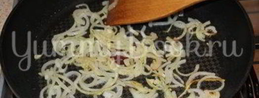 нежная печень в сметане. Шаг 5