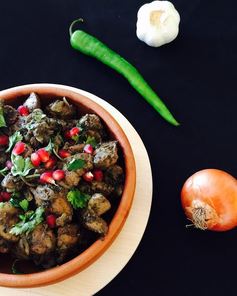 Печень по-грузински