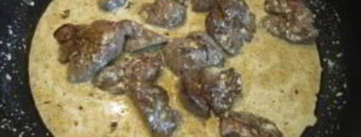 печень под соусом. Шаг 3